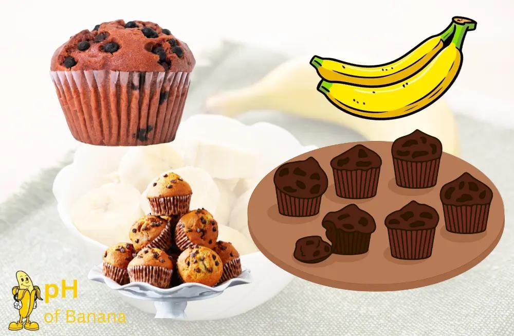 Vegan Banana Muffins Chocolate Chip Recipe 