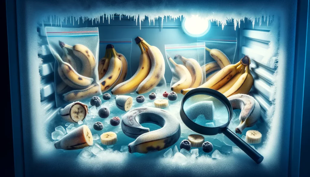 The best way to store frozen Bananas to prevent freezer burn